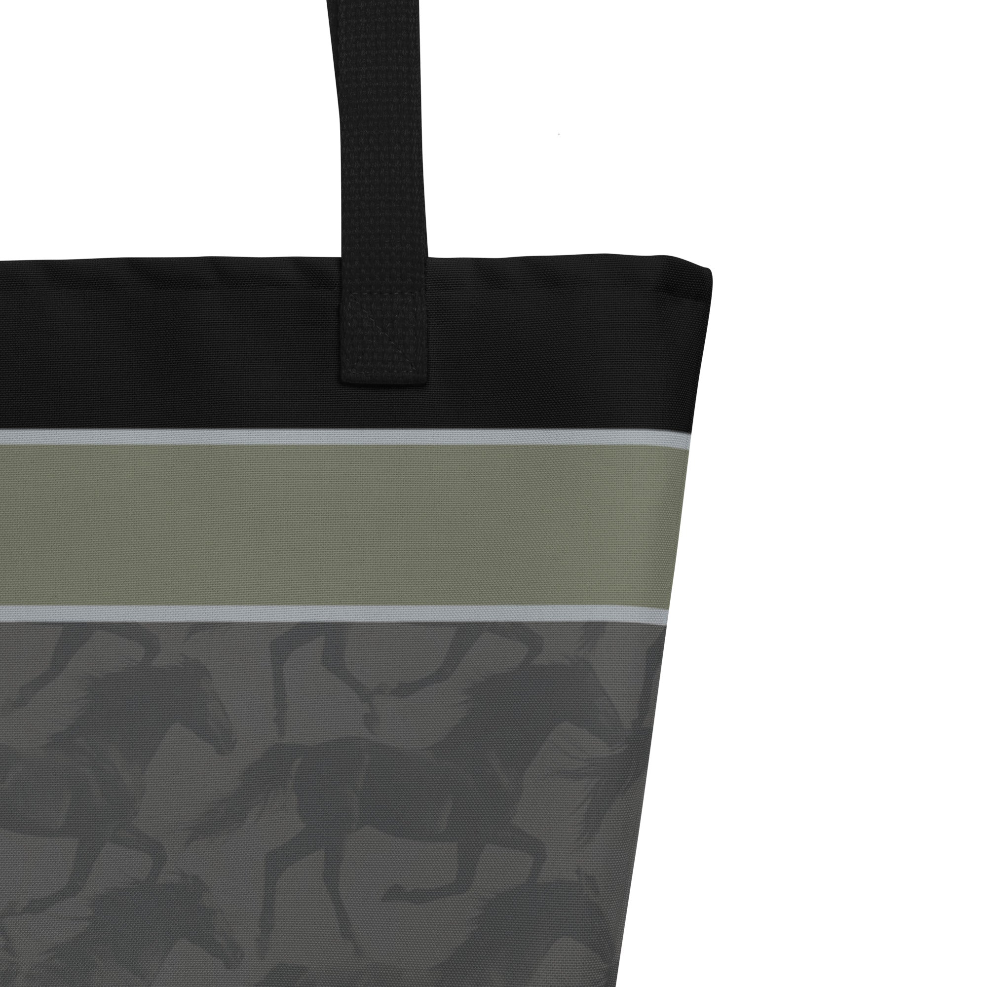 Stallions In Sync Large Tote Bag