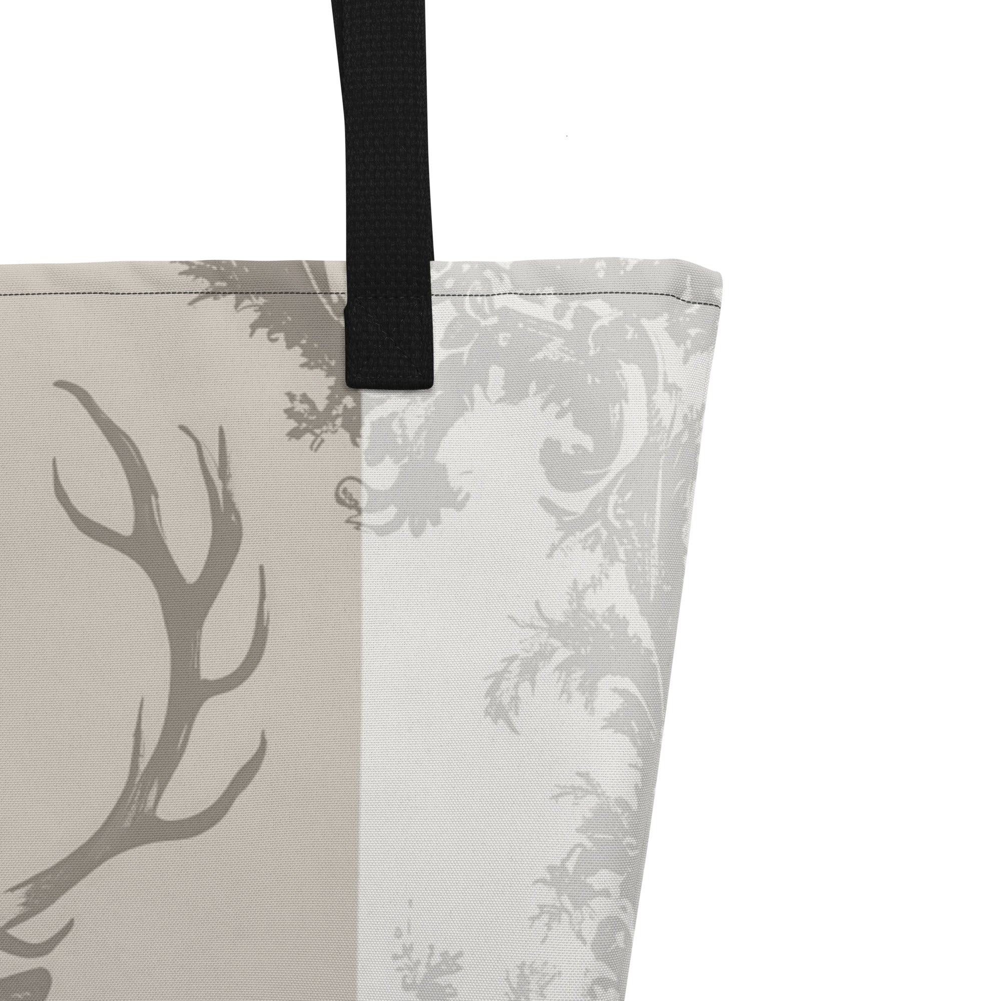 Deer Gothika Large Tote Bag